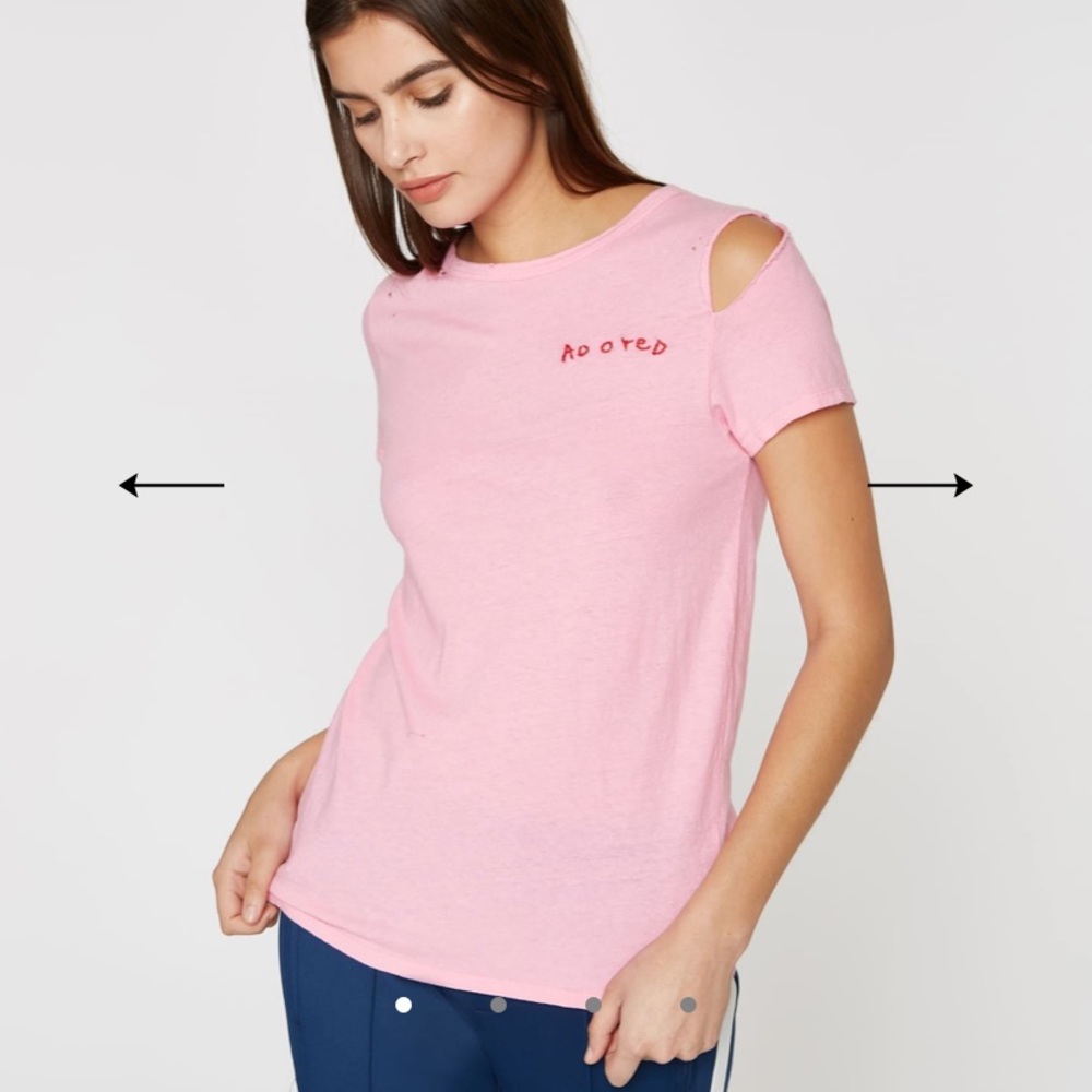Pam & Gela Pink “Adored” Tee